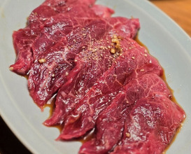 Dinner at Sumibiyakiniku Horumon Sawaishi