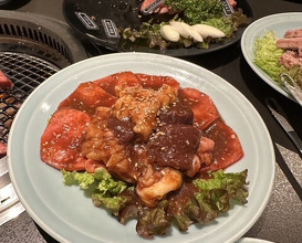 Dinner at Yakiniku Seiryuuen (焼肉 静龍苑)