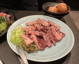 Dinner at Yakiniku Seiryuuen (焼肉 静龍苑)