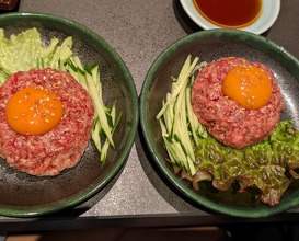 Dinner at Yakiniku Seiryuuen (焼肉 静龍苑)