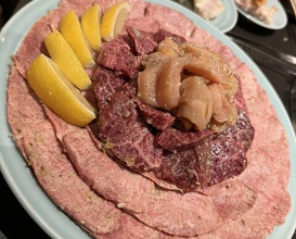 Dinner at Yakiniku Seiryuuen (焼肉 静龍苑)
