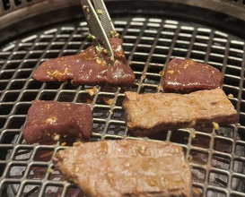 Dinner at Yakiniku Seiryuuen (焼肉 静龍苑)