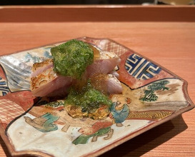 Dinner at Japanese restaurant Seizan