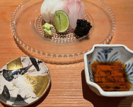 Dinner at Japanese restaurant Seizan