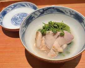 Dinner at Japanese restaurant Seizan