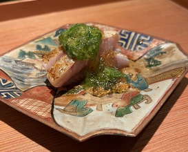Dinner at Japanese restaurant Seizan