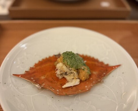 Dinner at Japanese restaurant Seizan