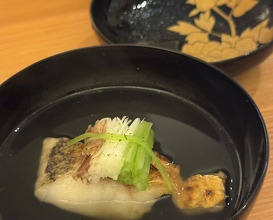 Dinner at Japanese restaurant Seizan