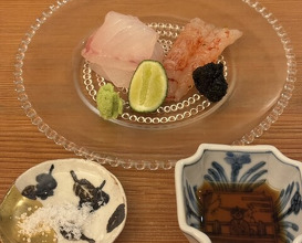 Dinner at Japanese restaurant Seizan