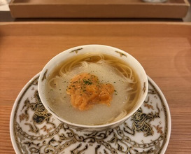 Dinner at Japanese restaurant Seizan