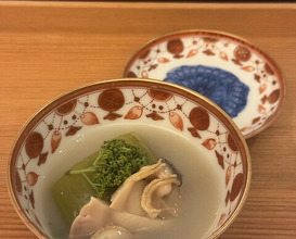 Dinner at Japanese restaurant Seizan
