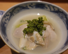 Dinner at Japanese restaurant Seizan