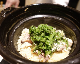 Dinner at Japanese restaurant Seizan