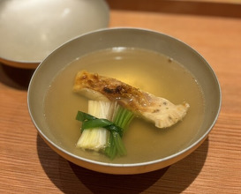 Dinner at Japanese restaurant Seizan