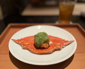 Dinner at Japanese restaurant Seizan