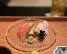 Dinner at Japanese restaurant Seizan