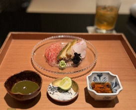 Dinner at Japanese restaurant Seizan