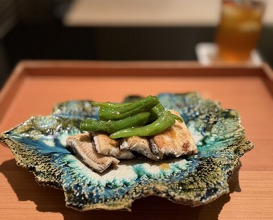 Dinner at Japanese restaurant Seizan