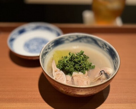 Dinner at Japanese restaurant Seizan