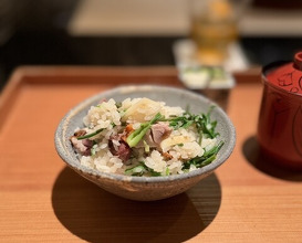 Dinner at Japanese restaurant Seizan