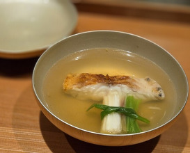 Dinner at Japanese restaurant Seizan