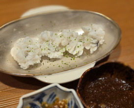 Dinner at Japanese restaurant Seizan