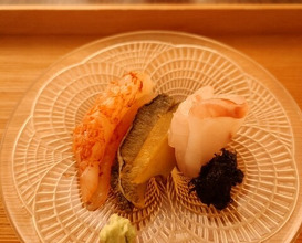 Dinner at Japanese restaurant Seizan
