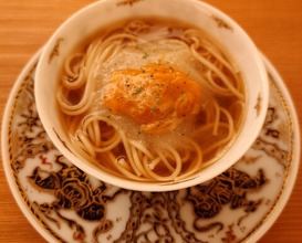 Dinner at Japanese restaurant Seizan