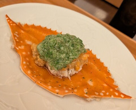 Dinner at Japanese restaurant Seizan