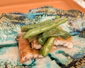 Dinner at Japanese restaurant Seizan