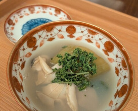 Dinner at Japanese restaurant Seizan