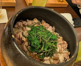 Dinner at Japanese restaurant Seizan