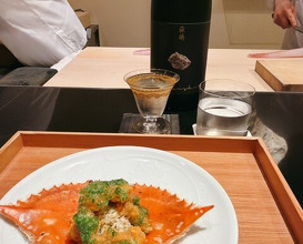 Dinner at Japanese restaurant Seizan
