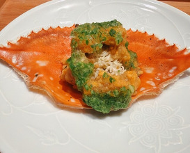 Dinner at Japanese restaurant Seizan