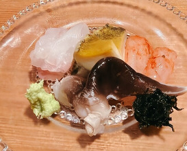 Dinner at Japanese restaurant Seizan