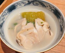 Dinner at Japanese restaurant Seizan
