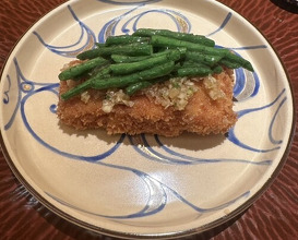 Dinner at Japanese restaurant Seizan