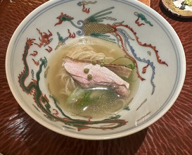 Dinner at Japanese restaurant Seizan