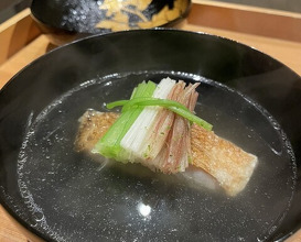 Dinner at Japanese restaurant Seizan