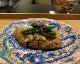 Dinner at Japanese restaurant Seizan