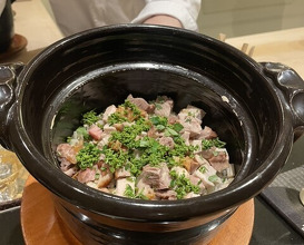 Dinner at Japanese restaurant Seizan