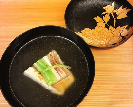 Dinner at Japanese restaurant Seizan