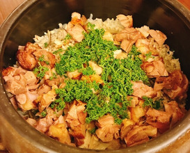 Dinner at Japanese restaurant Seizan