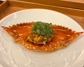 Dinner at Japanese restaurant Seizan