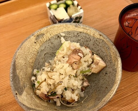Dinner at Japanese restaurant Seizan