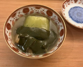 Dinner at Japanese restaurant Seizan