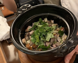 Dinner at Japanese restaurant Seizan
