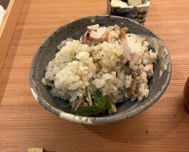 Dinner at Japanese restaurant Seizan