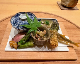 Dinner at Japanese cuisine Shin Chaya (日本料理 新茶家)