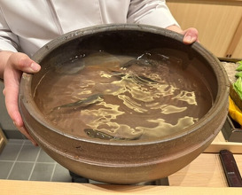 Dinner at Japanese cuisine Shin Chaya (日本料理 新茶家)